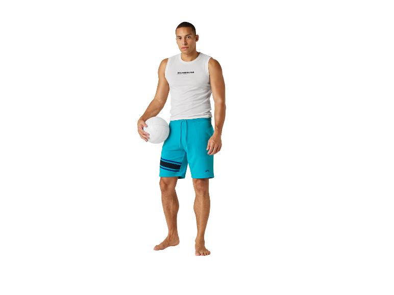CRIVIT Herren Sweatshorts, mit HeiQ Mint Technologie