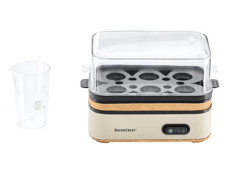 SILVERCREST® KITCHEN TOOLS Eierkocher »EDS SEKH 400 B2«, mit Elementen in Holzoptik
