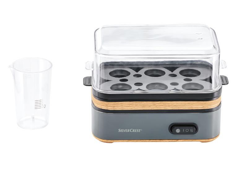 SILVERCREST® KITCHEN TOOLS Eierkocher »EDS SEKH 400 B2«, mit Elementen in Holzoptik