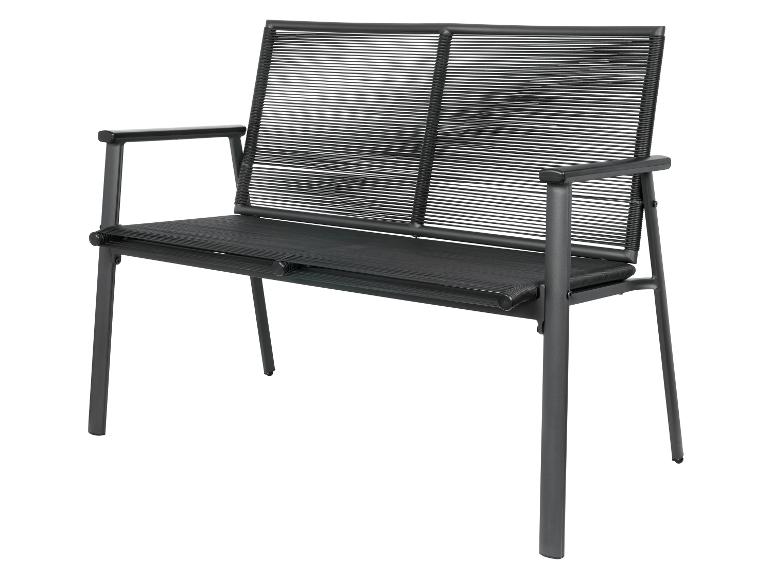 LIVARNO home Gartenbank »Miami«, im Rope-Design, anthrazit