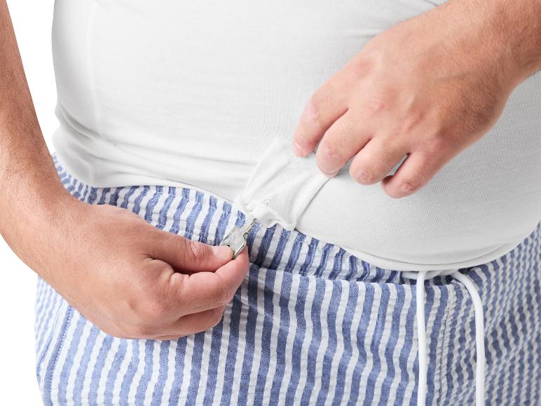 CRIVIT Herren Badeshorts mit Innenhose aus Netz-Qualität