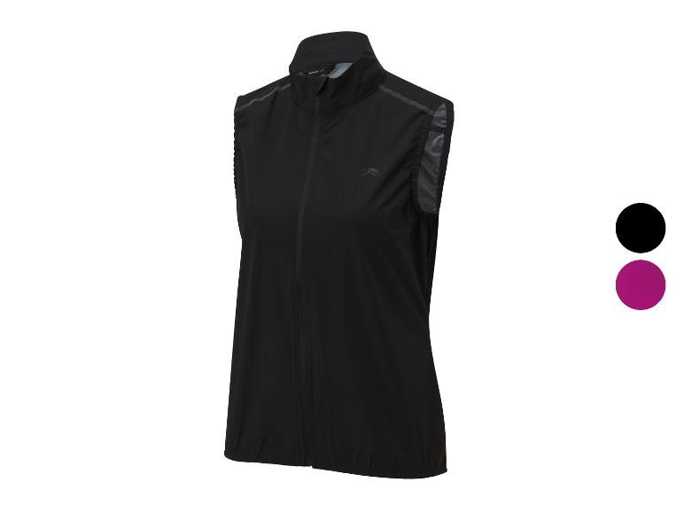 CRIVIT Damen Funktionsweste, mit reflektierenden Deko-Elementen