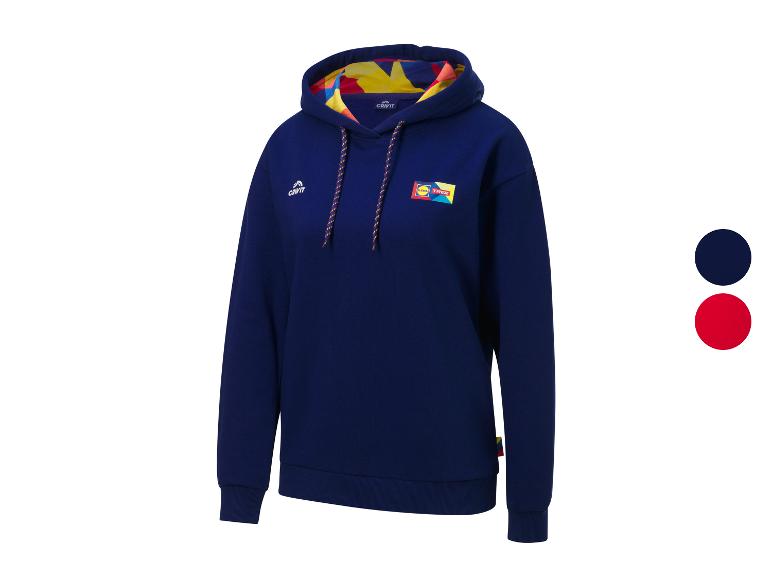CRIVIT Lidl-Trek Damen Sweathoodie, mit Baumwolle