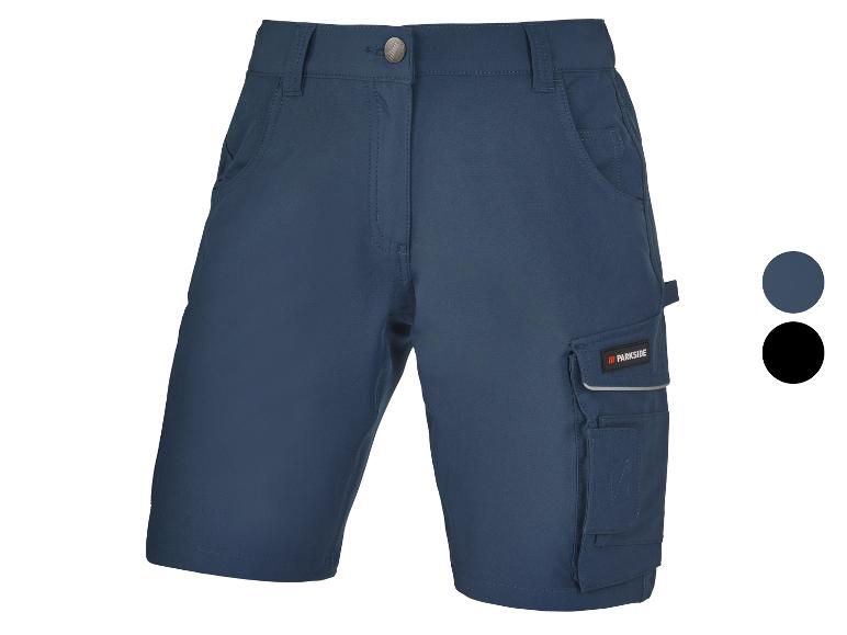 PARKSIDE® Damen Arbeitshose, kurz, wasserabweisendes Obermaterial