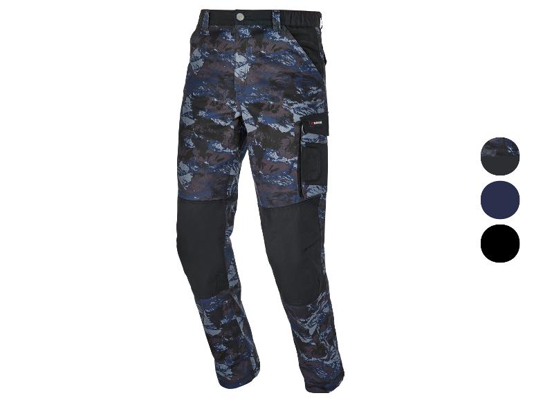 PARKSIDE® Arbeitsbundhose Herren, mit Baumwolle Baumwoll-Arbeitsbundhose Herren Herren-Arbeitsbundhose mit Baumwolle