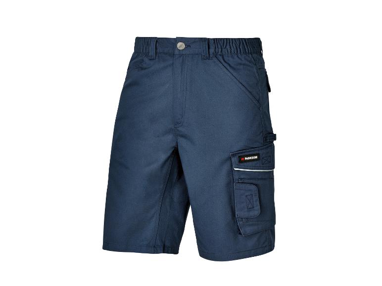 PARKSIDE® Herren Arbeitsshorts mit Cargotasche Cargo-Arbeitsshorts für Herren Arbeitsshorts Herren, mit Cargotasche Herren Cargoshorts (Arbeit)
