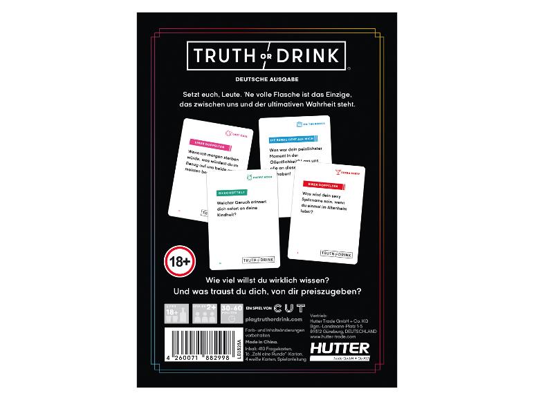 HUCH! Partyspiel »Truth or Drink«