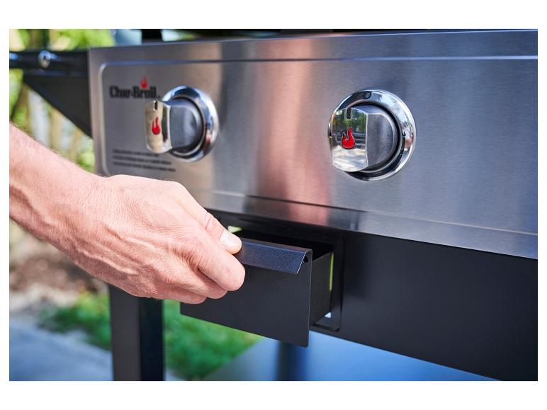 Char Broil Grillplatten-Gasgrill »Griddle 3400«, mit großer Gusseisenplatte