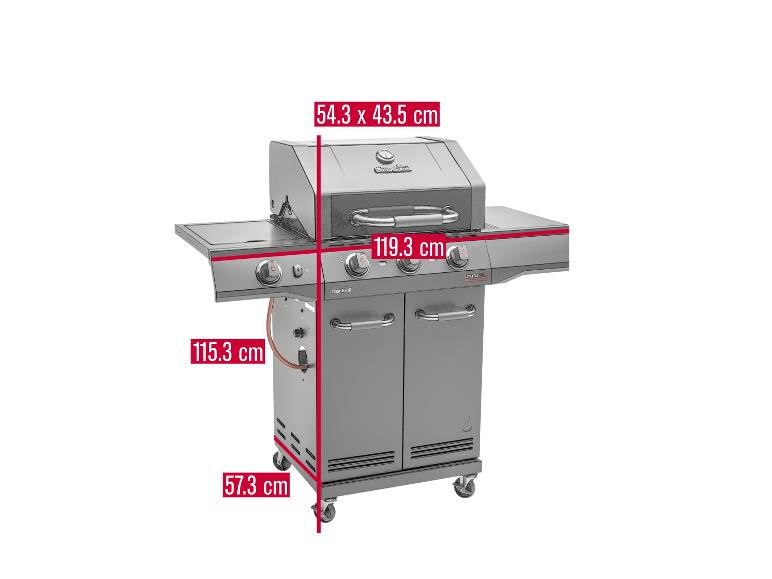 Char Broil Gasgrill »Advantage Core B3«, mit Seitenbrenner und TRU-Infrared™ Technology