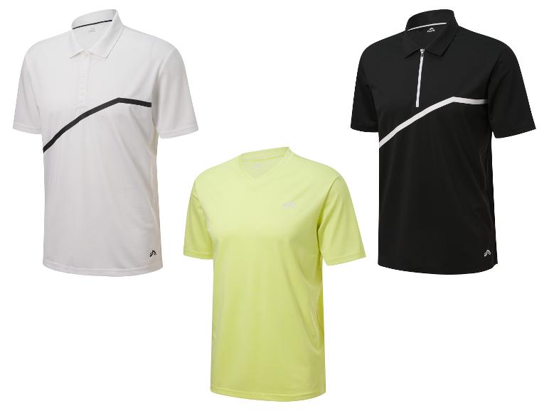 CRIVIT Herren Funktionsshirt / -polo in Piqué-Qualität