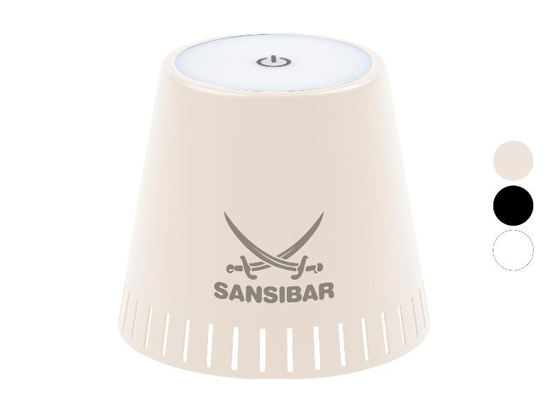 SANSIBAR LED-Akku-Flaschenleuchte mit Touch-Dimmer-Funktion