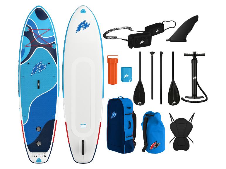 F2 SUP Doppelkammer Allround, 2-in-1 Kajak-Funktion, max. Belastung 150 kg