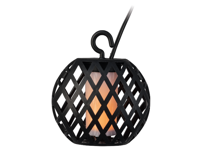 LIVARNO home Solar-Lichterkette, für Garten, Terrasse oder Balkon