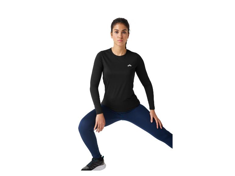 CRIVIT Damen Funktionsshirt, mit Rundhalsausschnitt