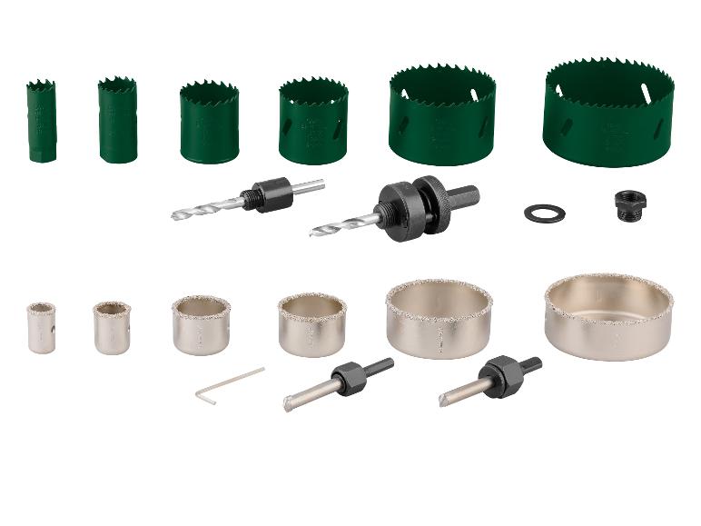 PARKSIDE® Bimetall-Lochsägensatz / Hartmetall-Lochsägensatz