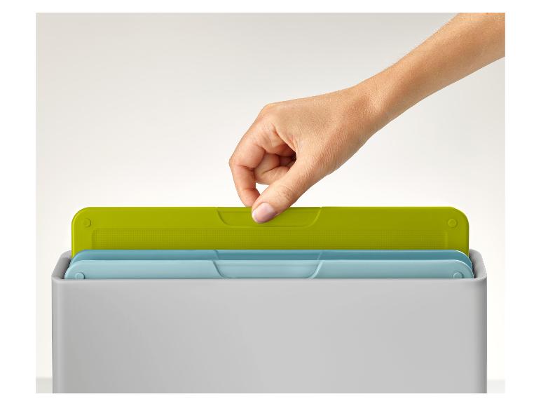 Joseph Joseph Duo 3-teiliges Schneidebrett-Set mit Aufbewahrungsständer