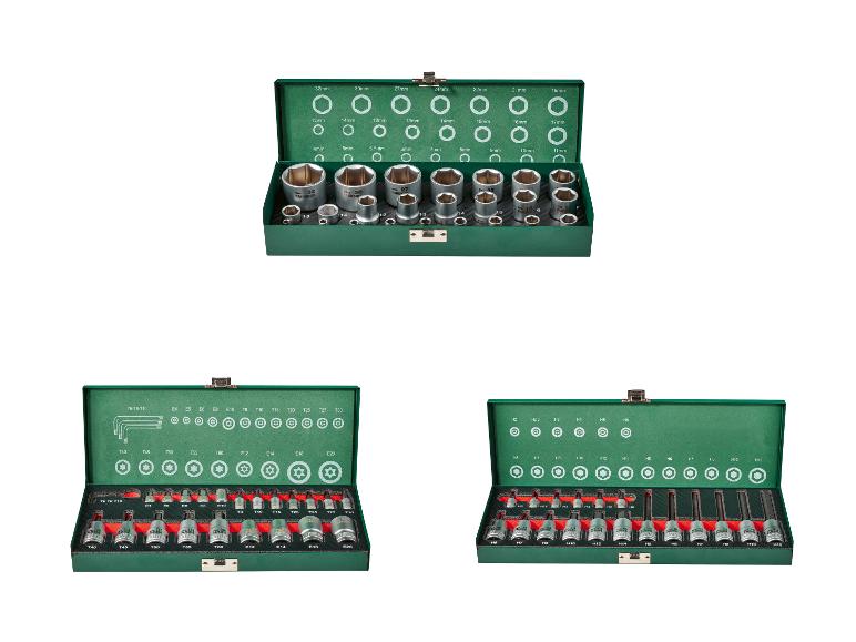 PARKSIDE® Steckschlüsselsatz / TX-Bit-/ HEX-Bit-Steckschlüsselsatz PARKSIDE® Steckschlüsselsatz / TX-Bit-/ HEX-Bit-Steckschlüsselsatz