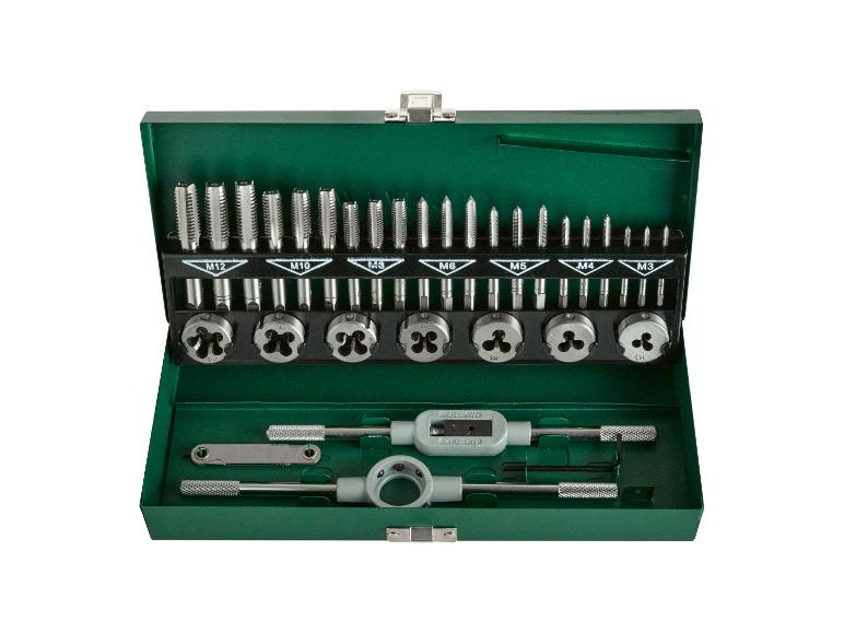 PARKSIDE® Gewindebohrer-/Schneideisen-Set, 32-teilig