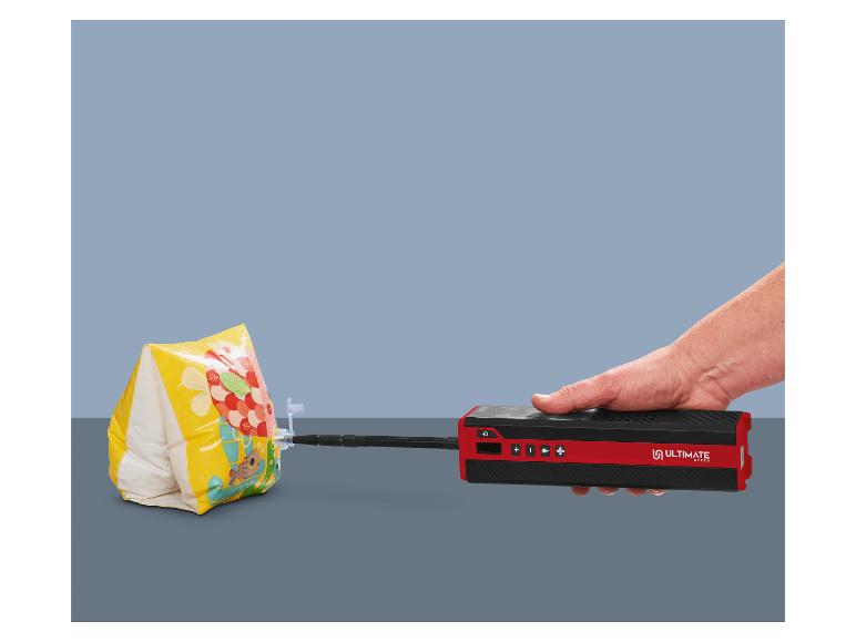 ULTIMATE SPEED® Tragbarer Akku-Kompressor »USKT 60 C4«, mit integrierter LED-Taschenlampe