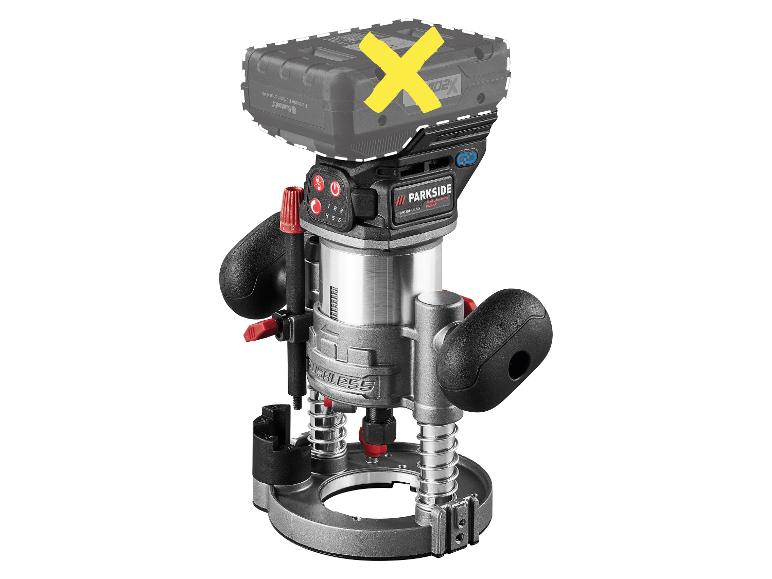 PARKSIDE PERFORMANCE® 20 V 3-in-1-Akku-Multifunktionsfräse »PMFAP 20-Li A1«, ohne Akku und Ladegerät