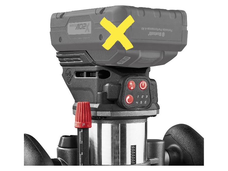 PARKSIDE PERFORMANCE® 20 V 3-in-1-Akku-Multifunktionsfräse »PMFAP 20-Li A1«, ohne Akku und Ladegerät