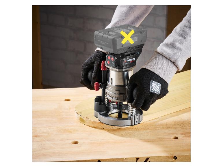 PARKSIDE PERFORMANCE® 20 V 3-in-1-Akku-Multifunktionsfräse »PMFAP 20-Li A1«, ohne Akku und Ladegerät