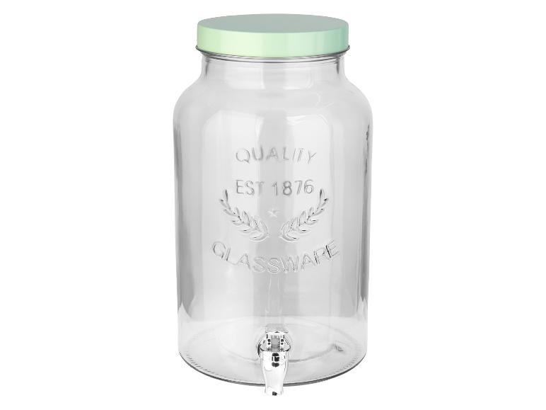 LIVARNO home Getränkespender mit Zapfhahn für Gartenpartys und Buffets