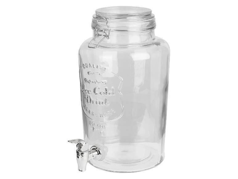 LIVARNO home Getränkespender mit Zapfhahn für Gartenpartys und Buffets