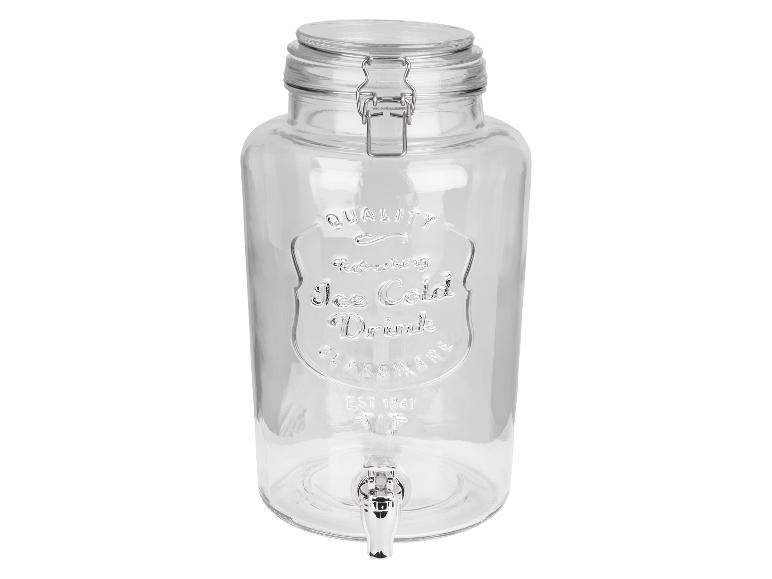 LIVARNO home Getränkespender mit Zapfhahn für Gartenpartys und Buffets