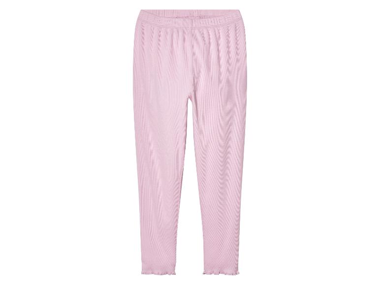 lupilu® Kleinkinder Pyjama, in Ripp-Qualität