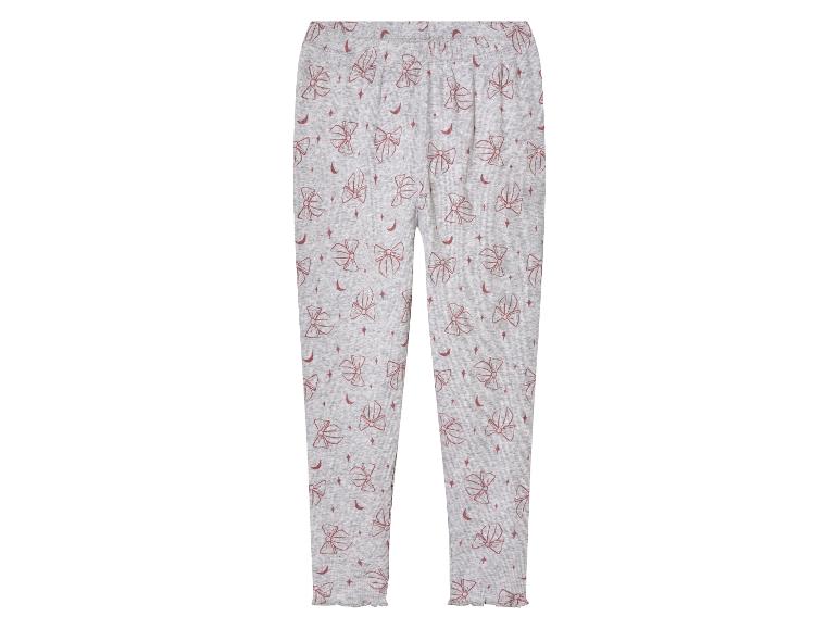 lupilu® Kleinkinder Pyjama, in Ripp-Qualität