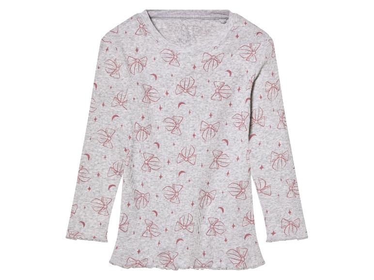 lupilu® Kleinkinder Pyjama, in Ripp-Qualität