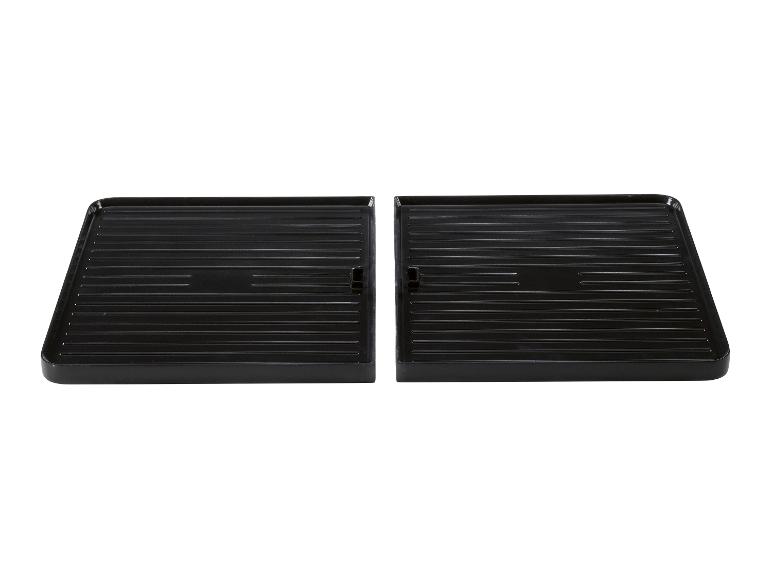 SILVERCREST® Tischgrill, mit zwei separaten Grillflächen