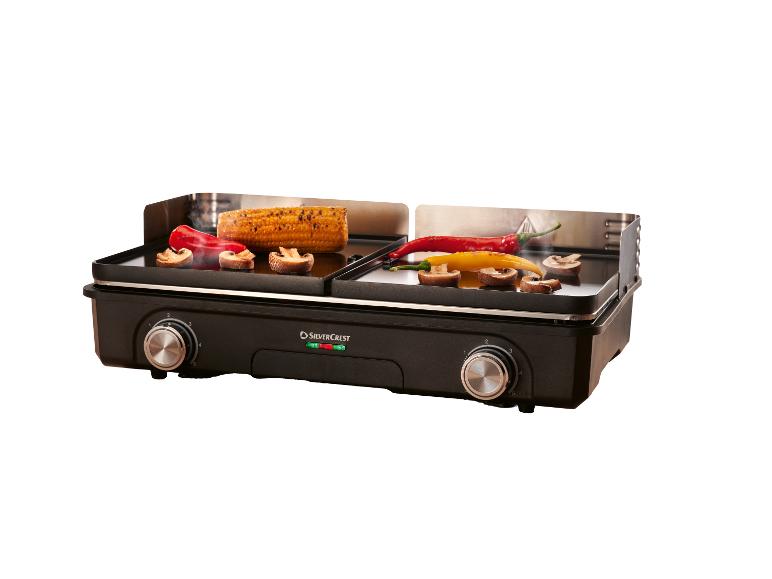 SILVERCREST® Tischgrill, mit zwei separaten Grillflächen