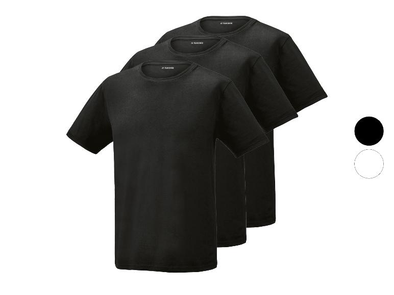 PARKSIDE® Herren T-Shirts, 3 Stück, mit HeiQ Mint Technologie