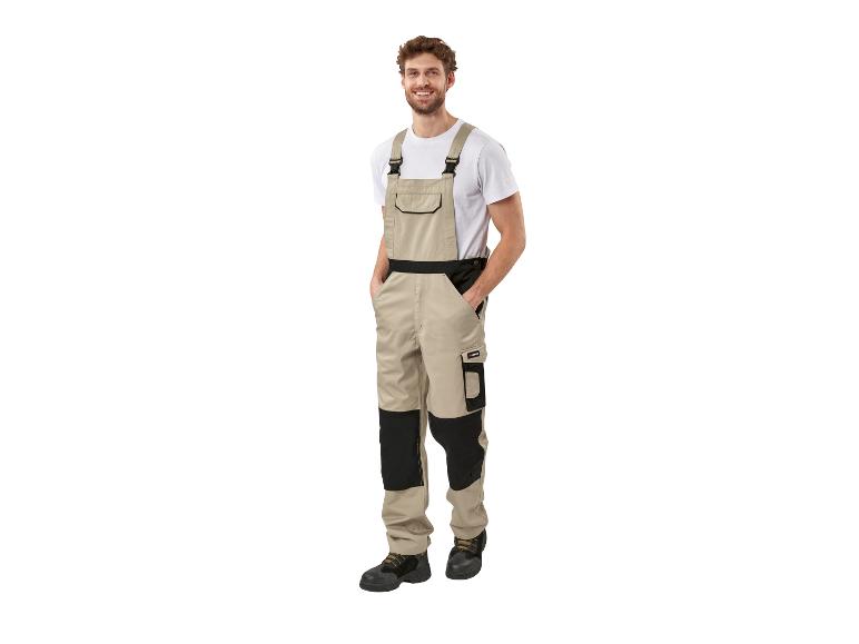 PARKSIDE® Herren Arbeitslatzhose, mit Baumwolle