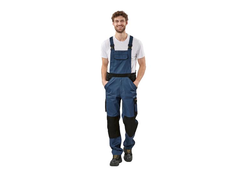 PARKSIDE® Herren Arbeitslatzhose, mit Baumwolle