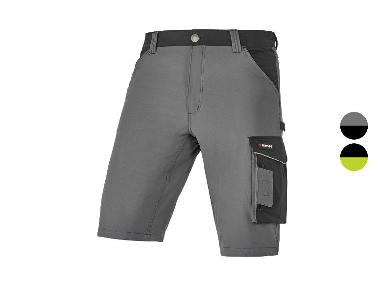 PARKSIDE® Herren Arbeitsbermudas Stretch, wasserabweisendes Obermaterial