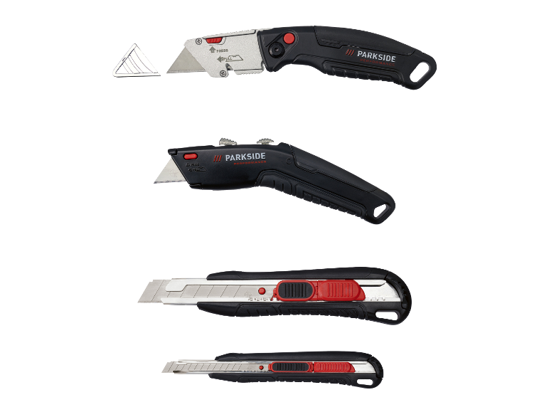 PARKSIDE PERFORMANCE® Klappmesser / Doppelklingenmesser / Cuttermesser