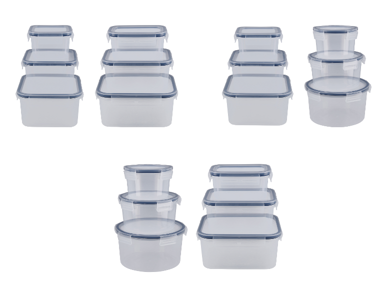 SILVERCREST® Frischhaltedosen-Set, 6-teilig