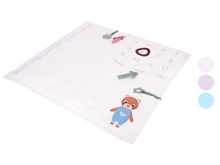 lupilu® Baby-Meilensteindecke, mit Spielfunktionen