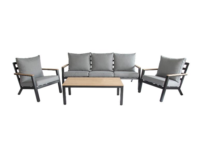 bellavista - Home & Garden® Lounge »Lamego«, 4-teilig, inkl. Sitz- und Rückenkissen