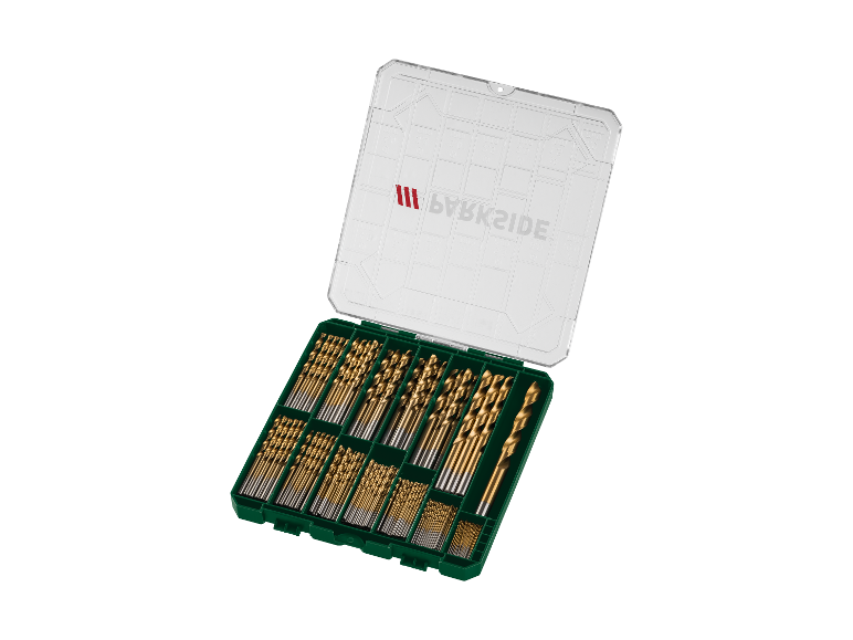 PARKSIDE® HSS-Bohrer-Set »PBS 130 A1«, geeignet für Metall, Holz und Kunststoff