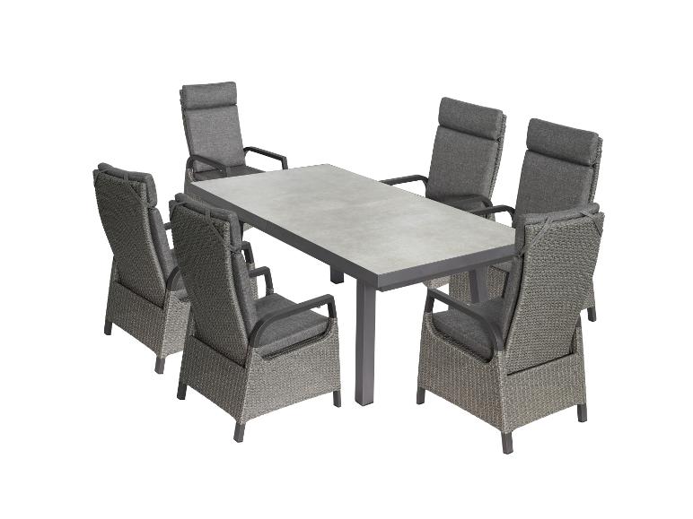 bellavista - Home & Garden® Dining-Set »Ontario/Dallas«, 7-teilig, mit Ausziehfunktion