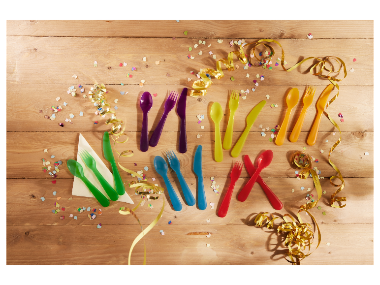 SILVERCREST® Partygeschirr Kunststoff XXL