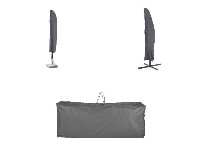LIVARNO home Sonnenschirm- Schutzhülle / Polsteraufl agen- Aufbewahrungstasche, mit wasserabweisender PVC-Beschichtung