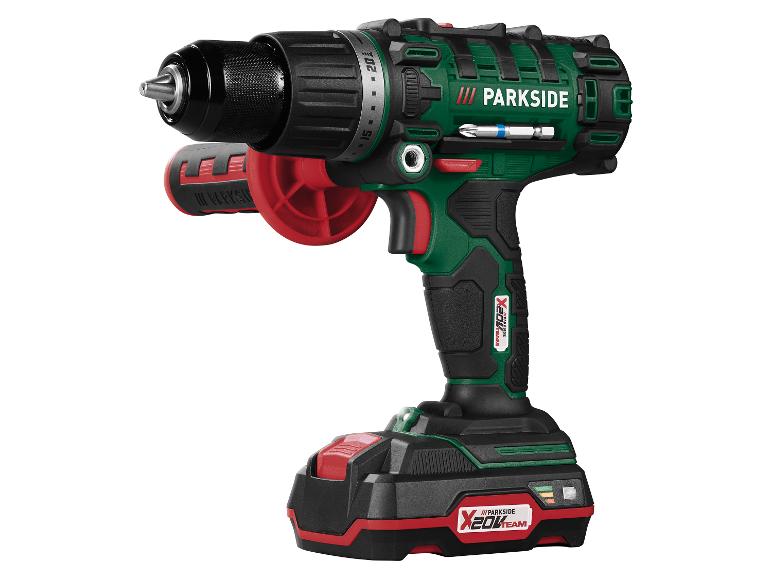 PARKSIDE® 20 V 3in1 Akku-Schlagbohrschrauber »PSBSA 20-Li«, mit Akku und Ladegerät