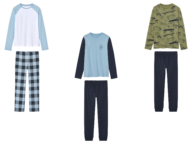 esmara® Kinder Pyjama, aus reiner Baumwolle