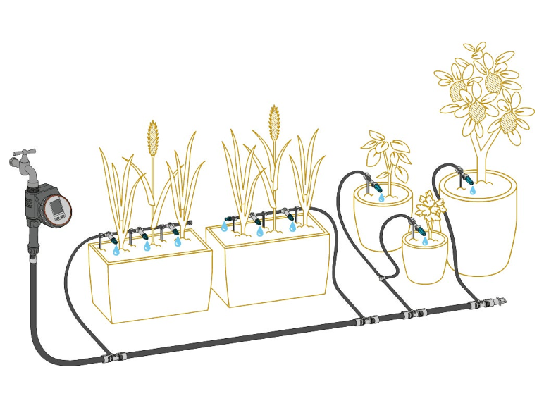 Gardena Tropfbewässerung Set »Micro-Drip-System«, wassersparend