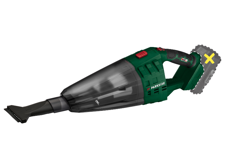 PARKSIDE® 20 V Akku-Handstaubsauger »PHSSA 20-Li D2«, ohne Akku und Ladegerät
